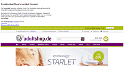 Desktop Screenshot of erotiktoy.de